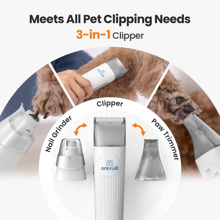 pet grooming vacuum kit with strong suction